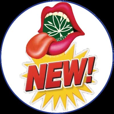 CBDITALY NEW category logo highlighting the latest wellness products