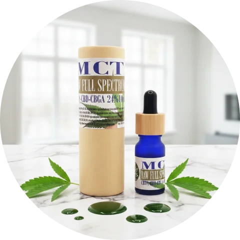 CBD+CBDA Oil 24% RAW FULL SPECTRUM