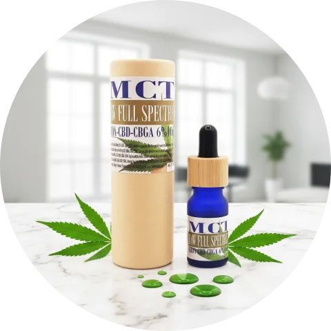 CBD+CBDA Oil 6% RAW FULL SPECTRUM